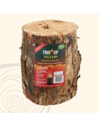 Fire-Up Vulcano haardblok kopen | 2-in-1 fakkel & haardblok | Haardhout Altena